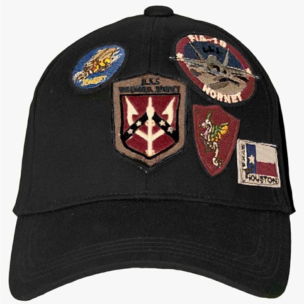 Top Gun Official Cap with Patches NWT